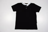 CAMISA POLO BLAZE PIQUET CHAIN - PRETO