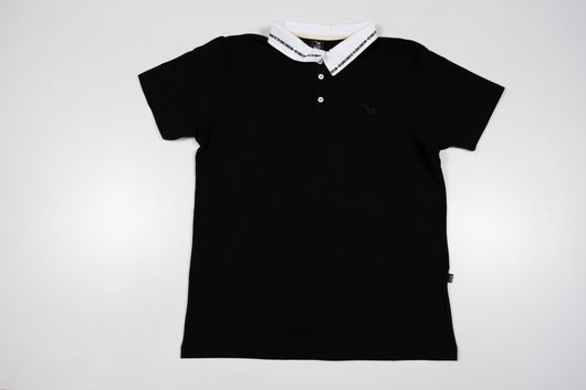 CAMISA POLO BLAZE PIQUET CHAIN - PRETO