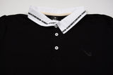 CAMISA POLO BLAZE PIQUET CHAIN - PRETO