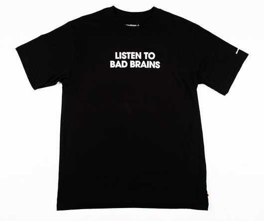 CAMISETA ELEMENT LISTEN TO BAD BRAINS FLINT - PRETA