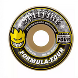 RODA SPITFIRE F4 CONICAL Yellow Print 52MM 99 Duro