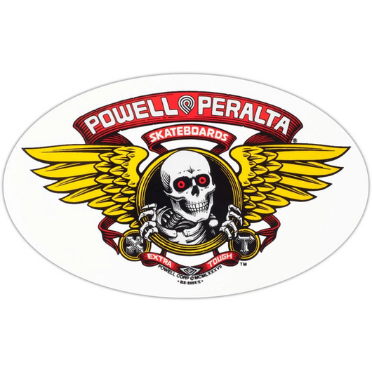 Adesivo Powell Peralta Winged Ripper Red 02