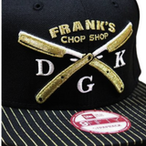 Boné DGK Collab Frank´s Chop Shop Canvas Black