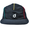 Boné Drama Five Panel Roots Black