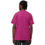 Camiseta Carhartt Wip Shadow Script Pink