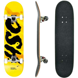 Skate Completo Hondar iniciante Serie Goop Amarelo Roxo