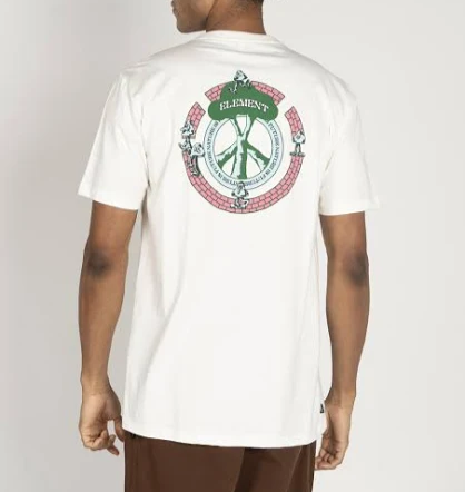Camiseta Element Future Nature Off White