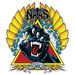 Adesivo Santa Cruz Natas Screaming Panther Mylar