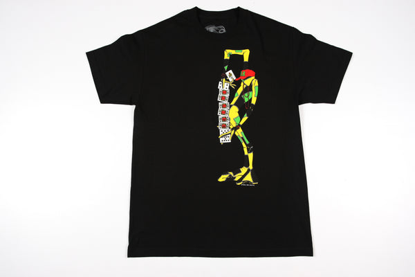 CAMISETA POWELL PERALTA RAY BARBEE RAG DOLL - PRETA/ROSA