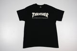 CAMISETA THRASHER SKATE MAG BRANCO/ PRETO