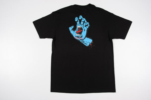 CAMISETA SANTA CRUZ SCREAMING HAND - PRETA