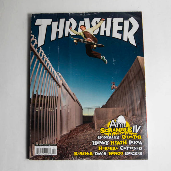 REVISTA THRASHER MAGAZINE - AM SCRAMBLE ABRIL 2022