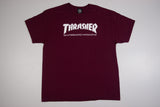 CAMISETA THRASHER SKATE MAG - BORDÔ