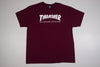 CAMISETA THRASHER SKATE MAG - BORDÔ