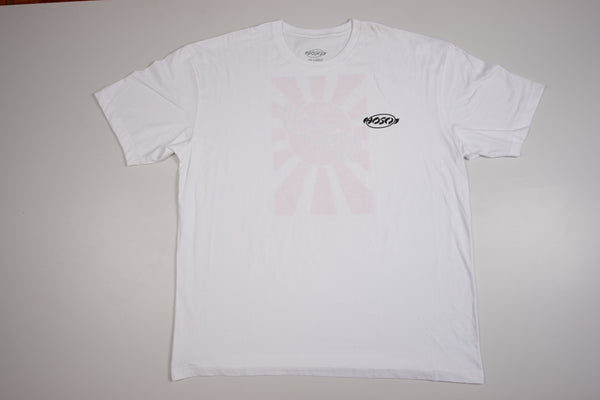 Camiseta Hosoi Rising Sun Logo Regular Branca
